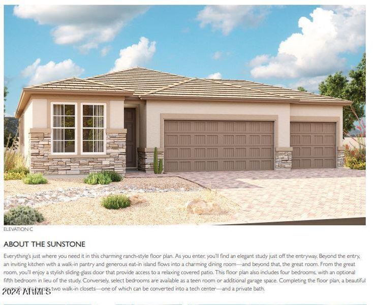 Sunstone C Elevation Lot 163