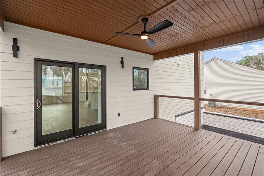 Exterior details and patio area of a home in , Villa Rica (Image 4).