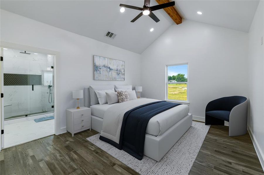 Furnished interior view inside a new home in , Kaufman (Image 8). Furnished interior view inside a new home in , Kaufman (Image 8).