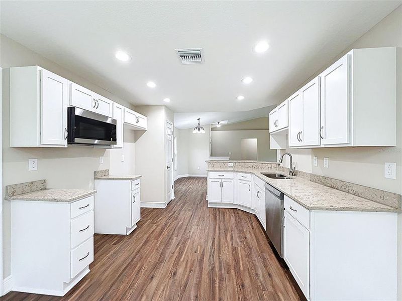 Furnished interior view inside a new home in , Dunnellon (Image 5).