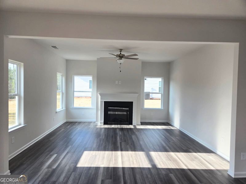 Spacious, unfurnished interior of a new home in Maddox Station, Eatonton (Image 18).