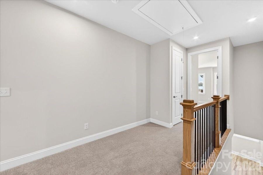 Third floor landing into loft space
