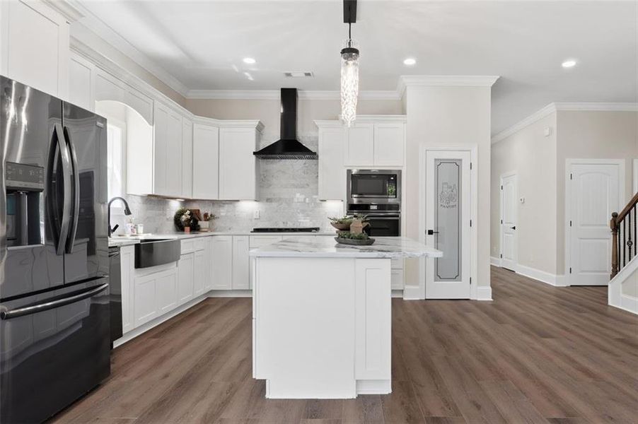 Furnished interior view inside a new home in , Covington (Image 8).