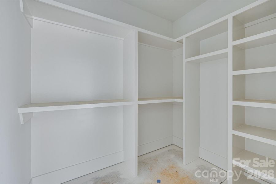 3rd Bedroom closet (custom built-ins)