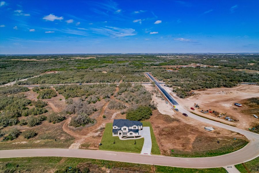 Site preparation for future homes built from the Boerne by Giddens Homes in Scofield Farms Estates, Georgetown (Image 42).