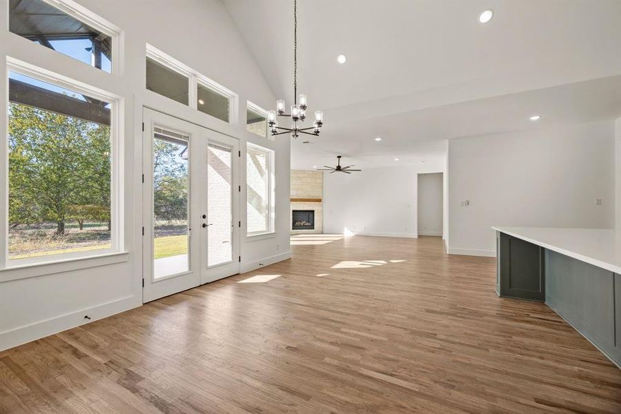 Spacious, unfurnished interior of a new home in Rolling Creek Ranch, Aledo (Image 20). Spacious, unfurnished interior of a new home in Rolling Creek Ranch, Aledo (Image 20).