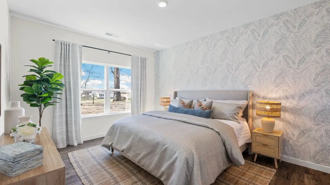 Furnished interior view inside a new home in The Hideaway at Edgestone, Ooltewah (Image 29).