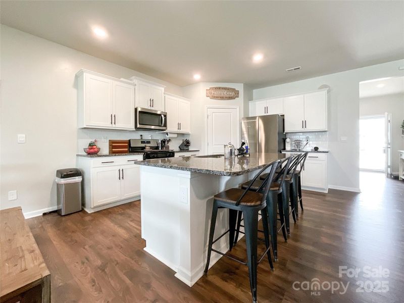 Furnished interior view inside a new home in Secrest Commons, Monroe (Image 14).
