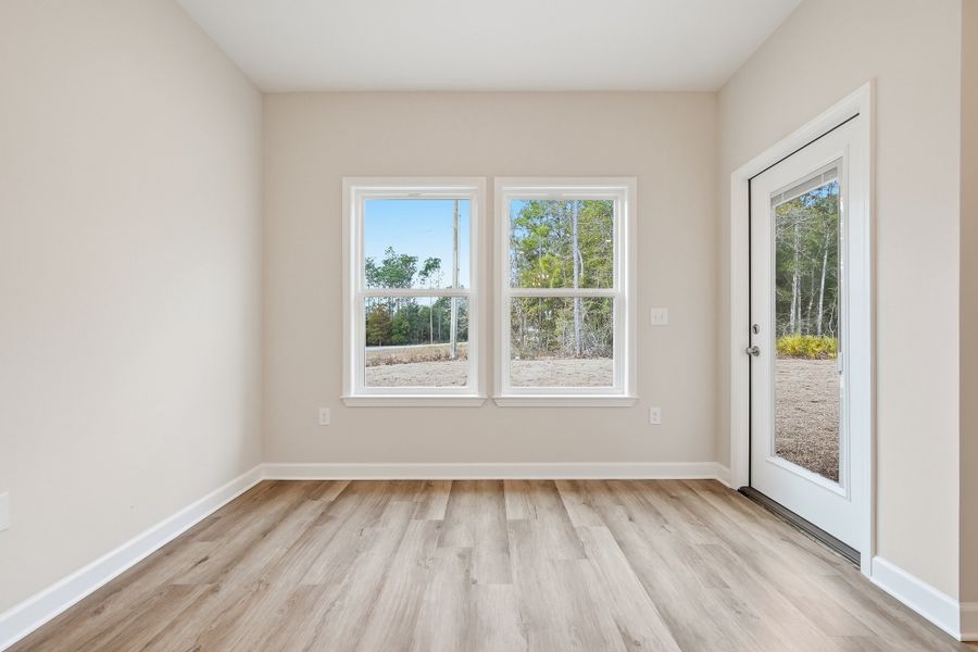 Spacious, unfurnished interior of a new home in Southern Charm, Crestview (Image 31).