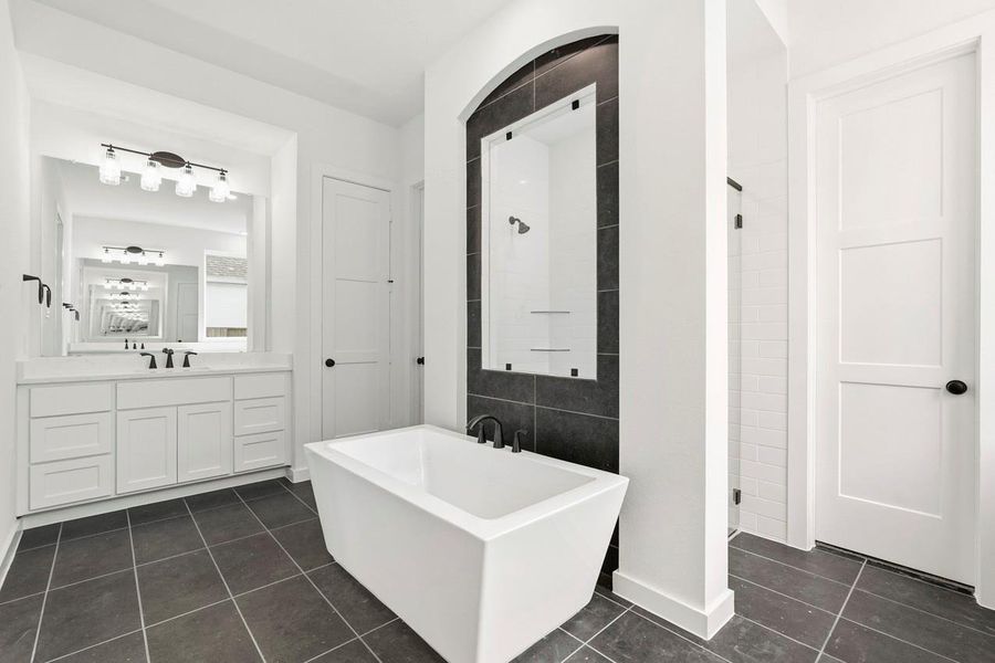 Luxurious Primary Bathroom