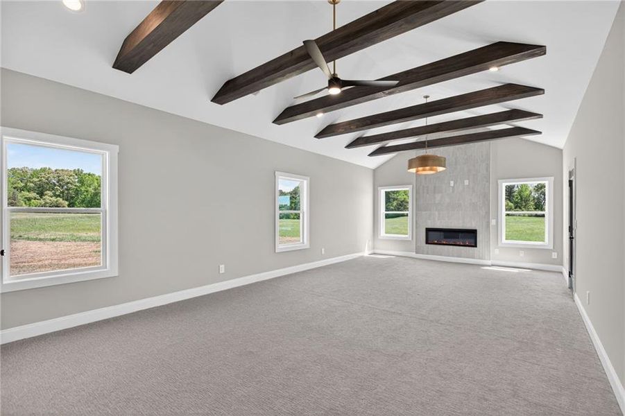 Spacious, unfurnished interior of a new home in The Meadows at Lake Circle, Buchanan (Image 37).