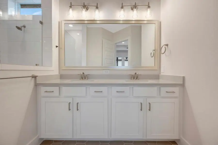 Furnished interior view inside a new home in Two Step Farm - Landmark Row Collection, Montgomery (Image 12).
