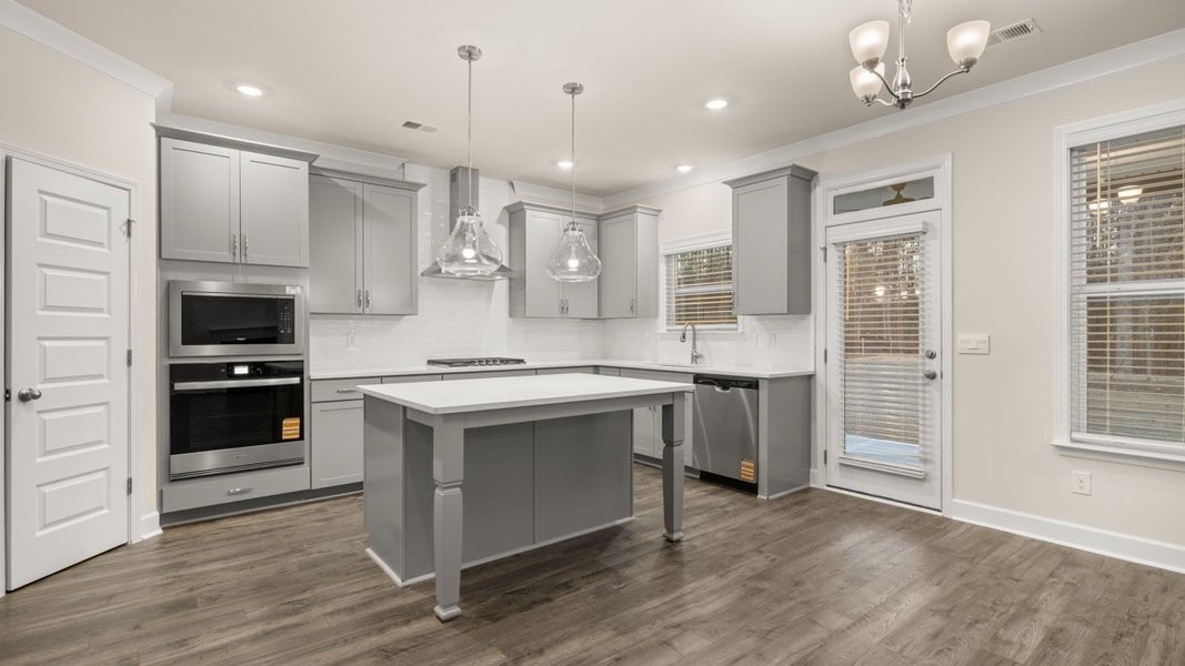 Furnished interior view inside a new home in The Gates at Pates Creek, Hampton (Image 4).