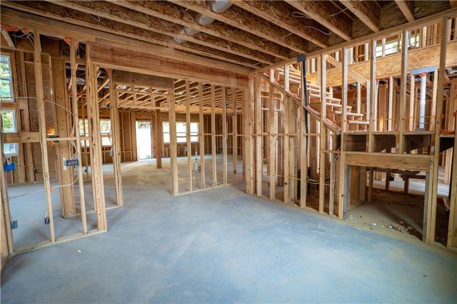 In-progress construction of a new home in , Fairburn, GA (Image 10).