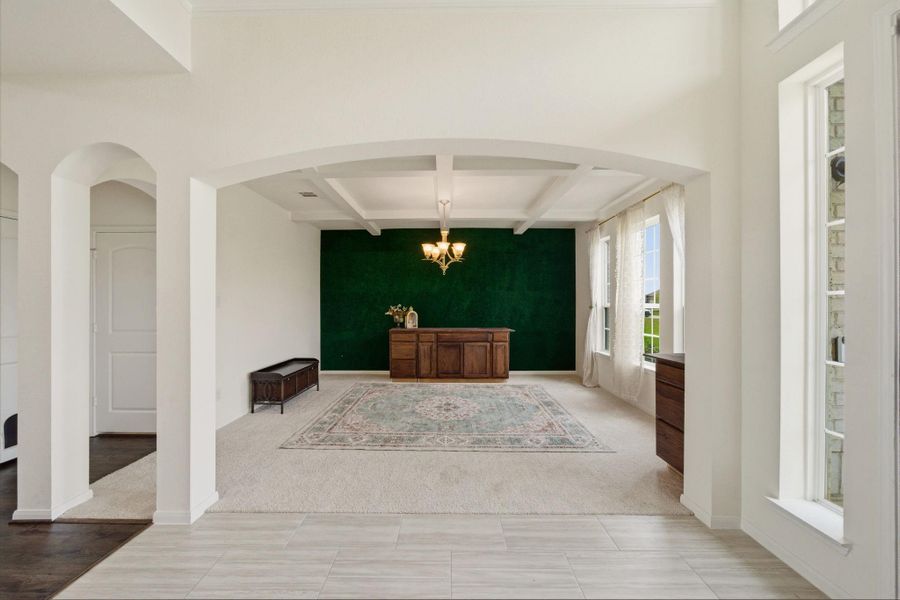 Furnished interior view inside a new home in , Waller (Image 36).