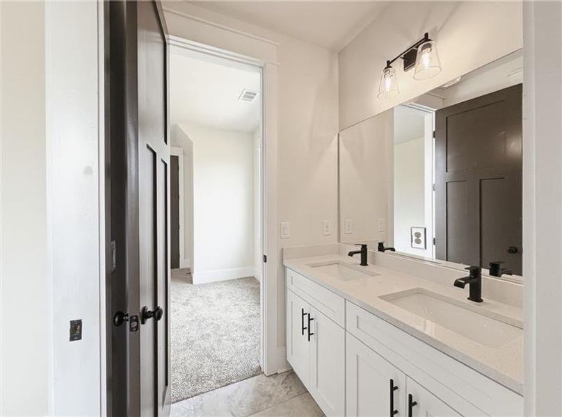 Furnished interior view inside a new home in , Rydal (Image 11).