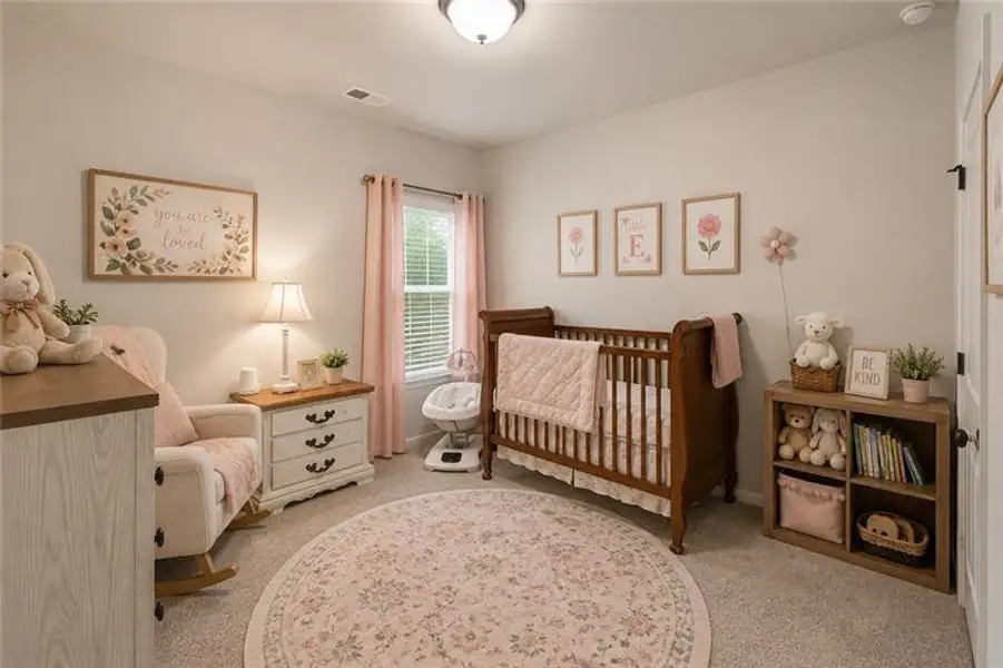 Furnished interior view inside a new home in , Cartersville (Image 25).