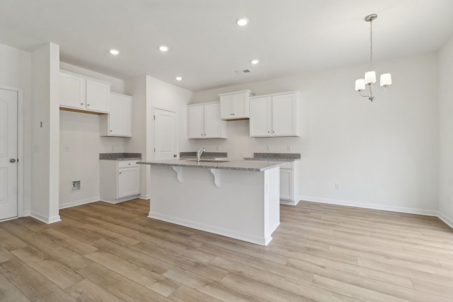 Furnished interior in a model home at Worthington in Hephzibah (Image 42).