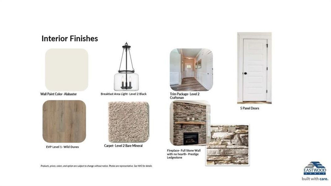 Sample of building materials used in homes in Marble Tree, Ball Ground (Image 46).