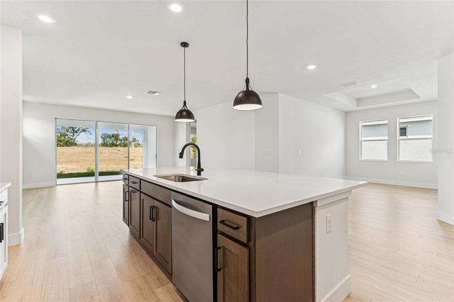 Furnished interior view inside a new home in North River Ranch - Cottage Series, Parrish (Image 11).