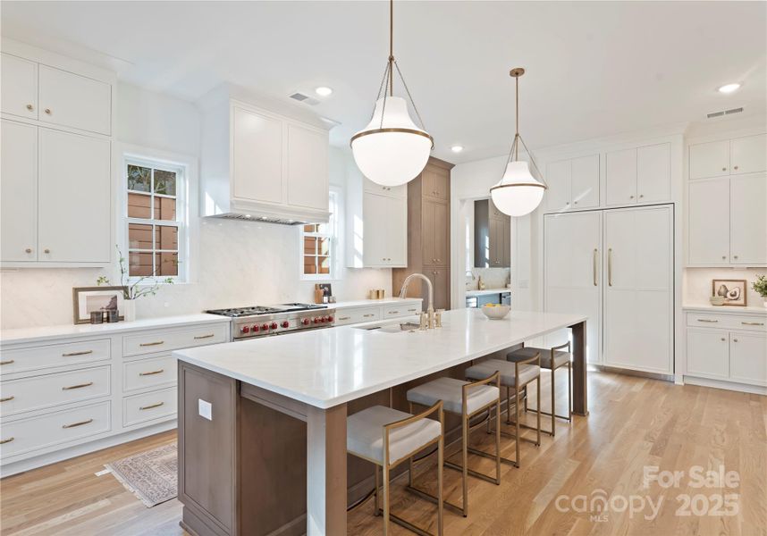 Furnished interior view inside a new home in , Charlotte (Image 12).