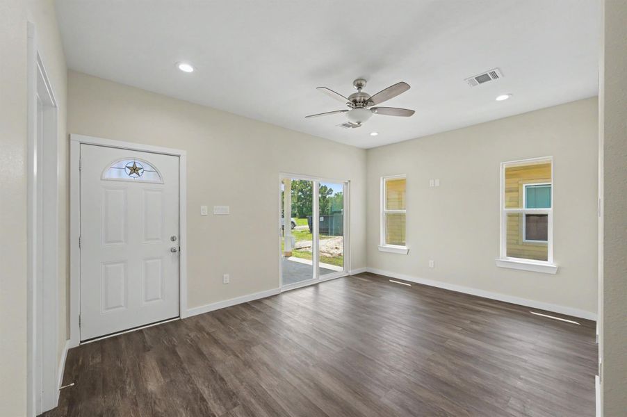 Spacious, unfurnished interior of a new home in , Trinity (Image 10). Spacious, unfurnished interior of a new home in , Trinity (Image 10).