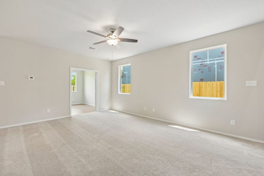 Spacious, unfurnished interior of a new home in Azalea, Pattison (Image 14). Spacious, unfurnished interior of a new home in Azalea, Pattison (Image 14).