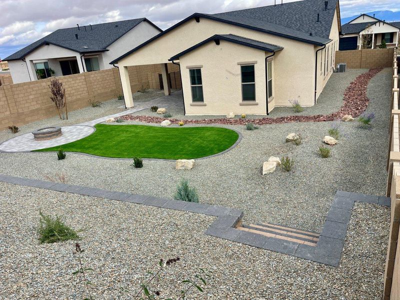 Exterior details and patio area of a home in Horizon at The Dells, Prescott (Image 26).