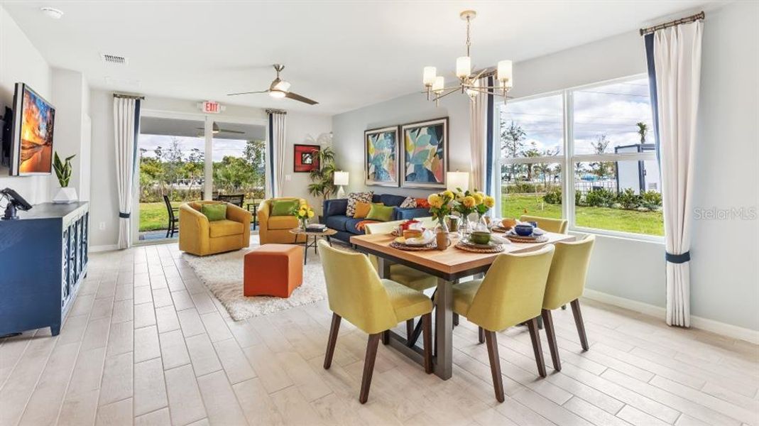 Furnished interior view inside a new home in , Port Charlotte (Image 8).