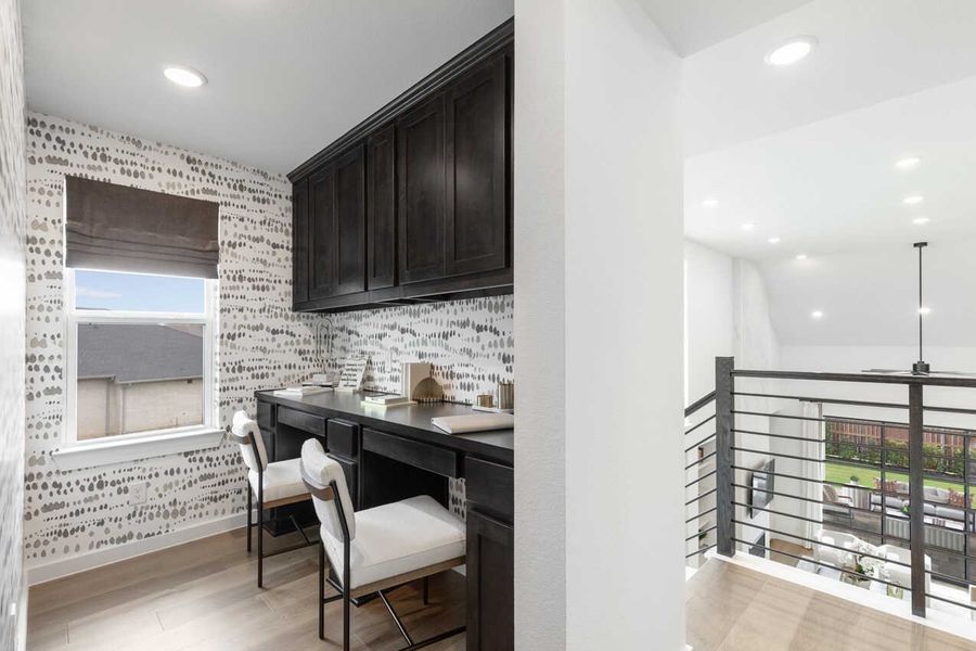 Representative Work Area - some options shown