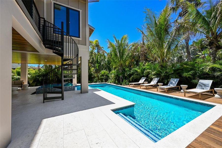 Exterior details and patio area of a home in , Anna Maria (Image 32). Exterior details and patio area of a home in , Anna Maria (Image 32).