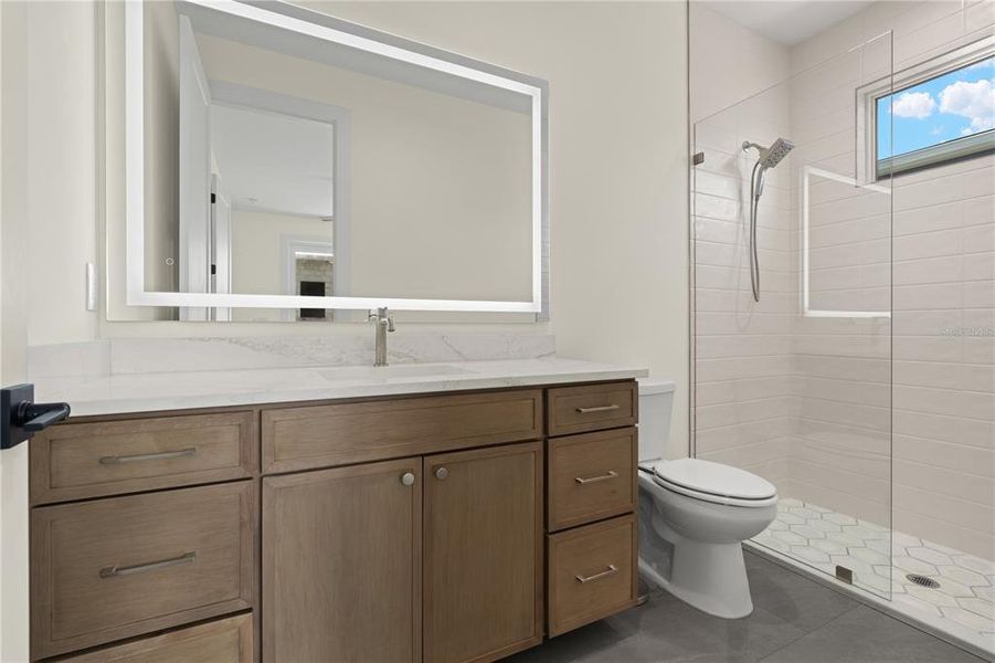 Furnished interior view inside a new home in , New Smyrna Beach (Image 13).