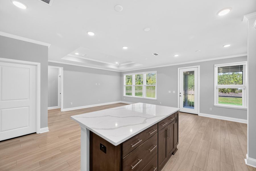 Furnished interior view inside a new home in Del Webb Charleston at Nexton, Summerville (Image 7).