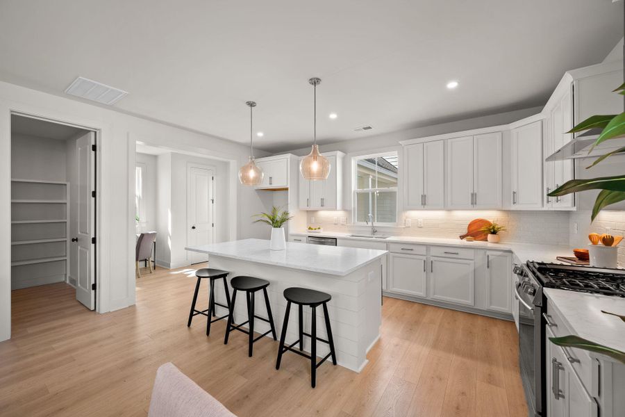 Furnished interior view inside a new home in , Summerville (Image 16).