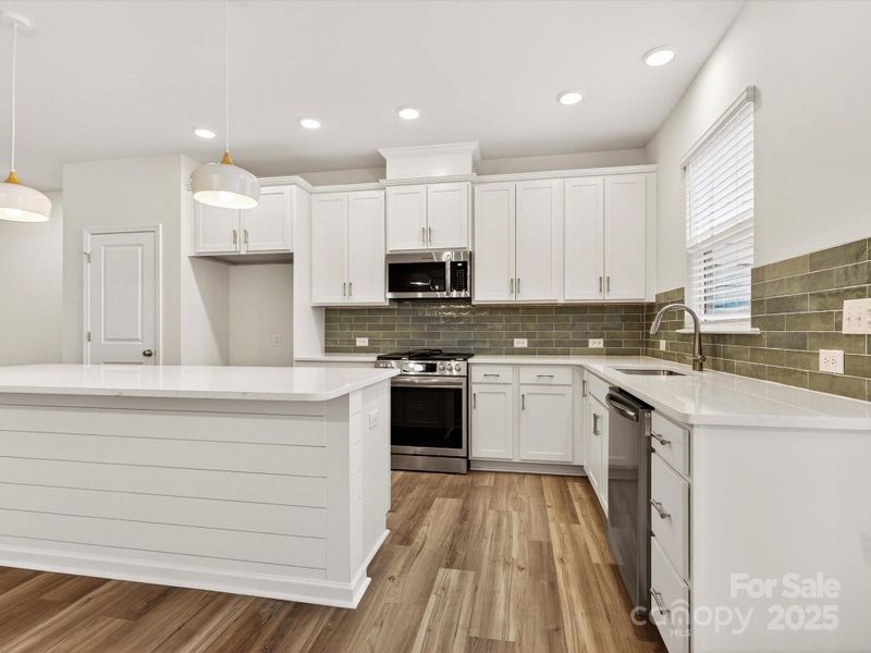 Furnished interior view inside a new home in North Creek Village, Huntersville (Image 7).