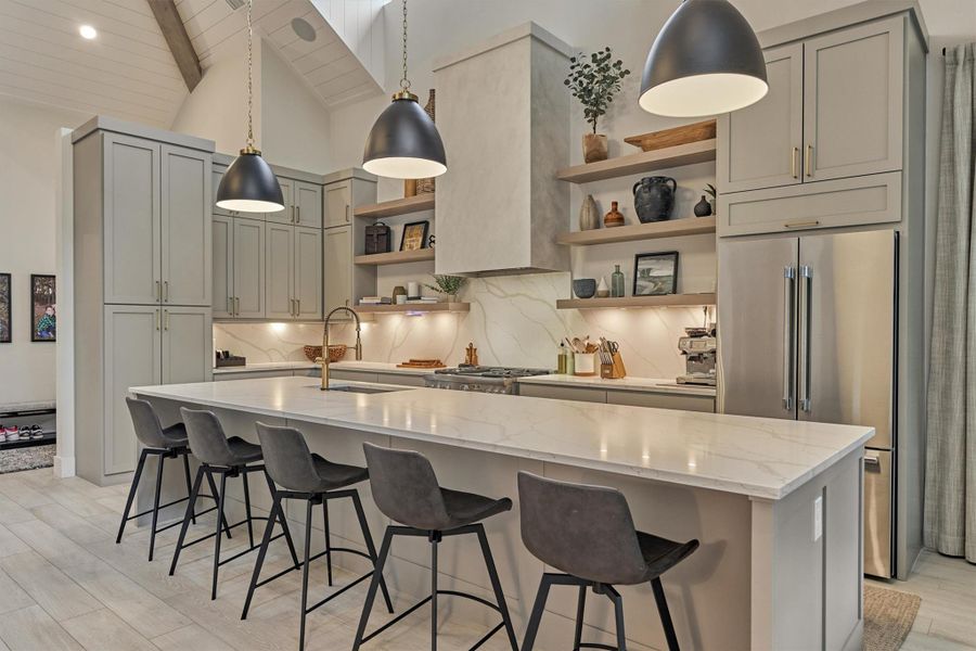 Furnished interior view inside a new home in , Montgomery (Image 15).