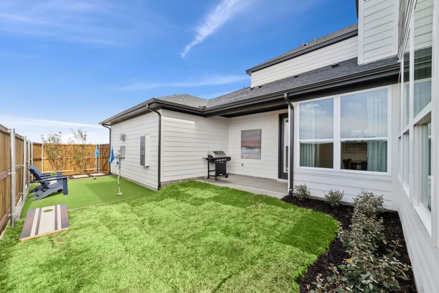 Representative exterior details of a home built from the Broadway by Landon Homes in Fields - East Village, Frisco (Image 3).