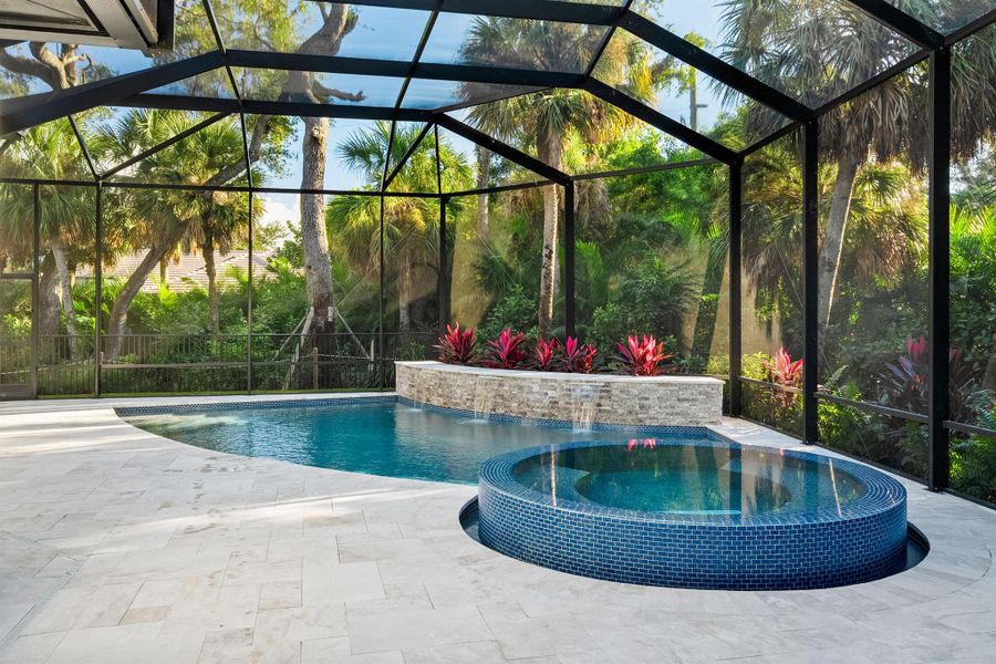 Exterior details and patio area of a home in Seaglass, Vero Beach (Image 3).