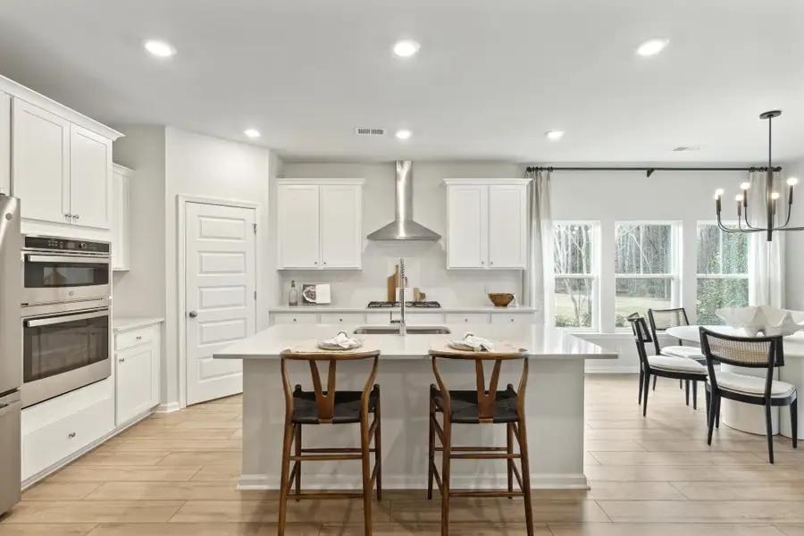 Furnished interior view inside a new home in Horizons at Summers Corner | 55+, Summerville (Image 3).