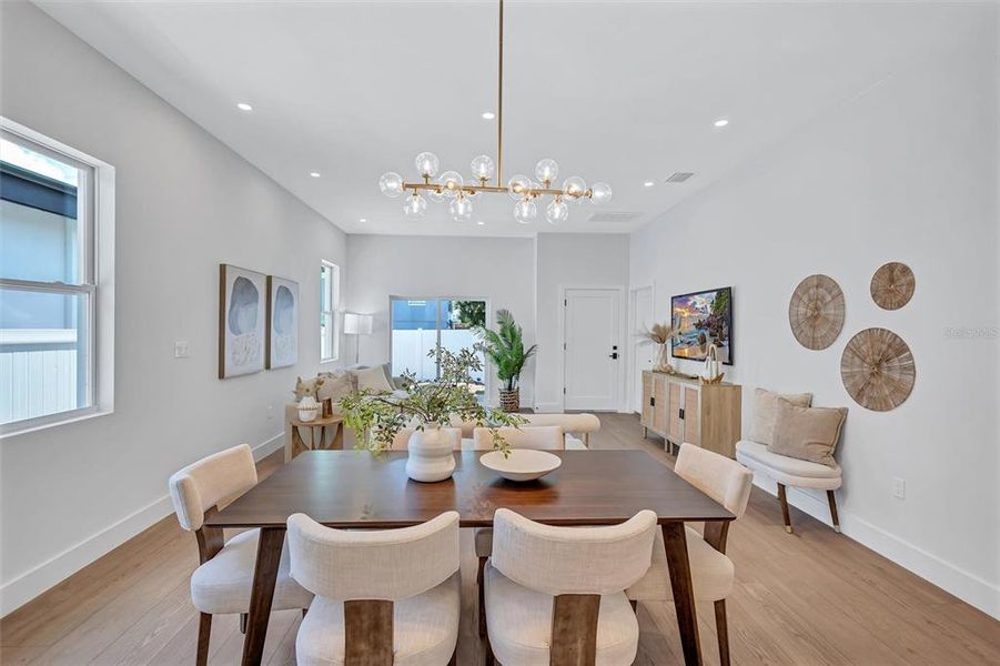 Furnished interior view inside a new home in , St. Petersburg (Image 14).