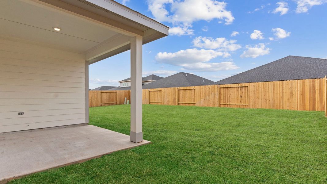 Exterior details and patio area of a home in Blue Heron Estates, Beasley (Image 2). Exterior details and patio area of a home in Blue Heron Estates, Beasley (Image 2).