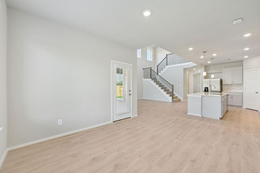 Spacious, unfurnished interior of a new home in Riviera Pines - Classic Series, Huffman (Image 34).