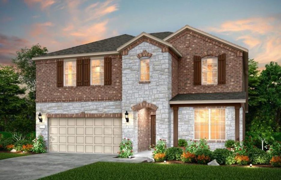 Pulte Homes, Sweetwater elevation 36, rendering