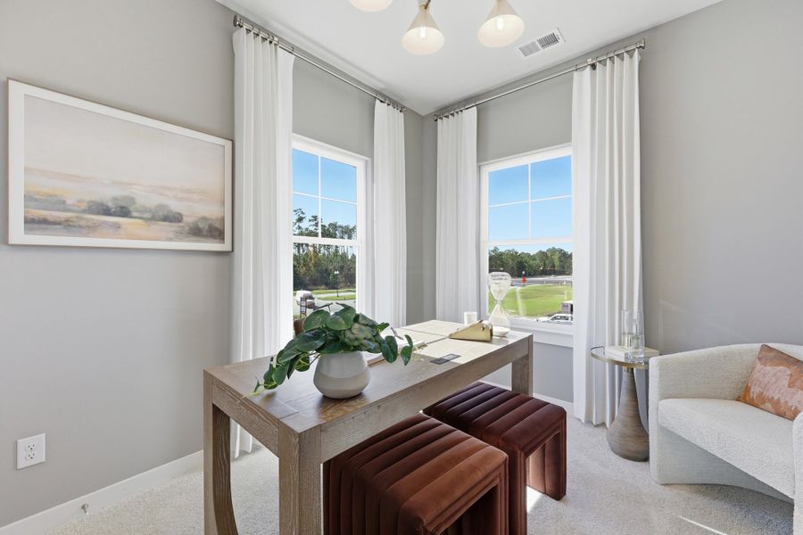 Furnished interior view inside a new home in , Summerville (Image 13).