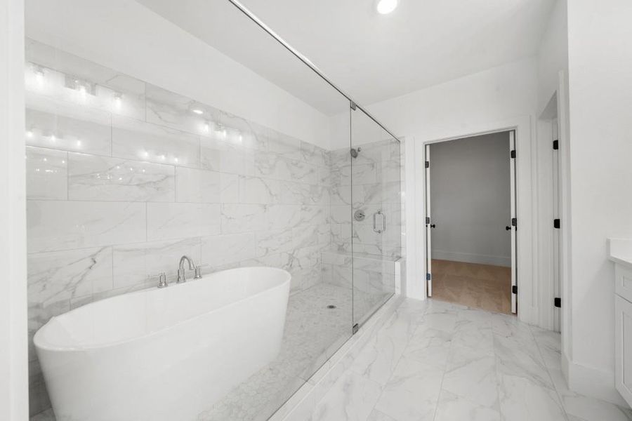 Furnished interior view inside a new home in , Canton (Image 43).