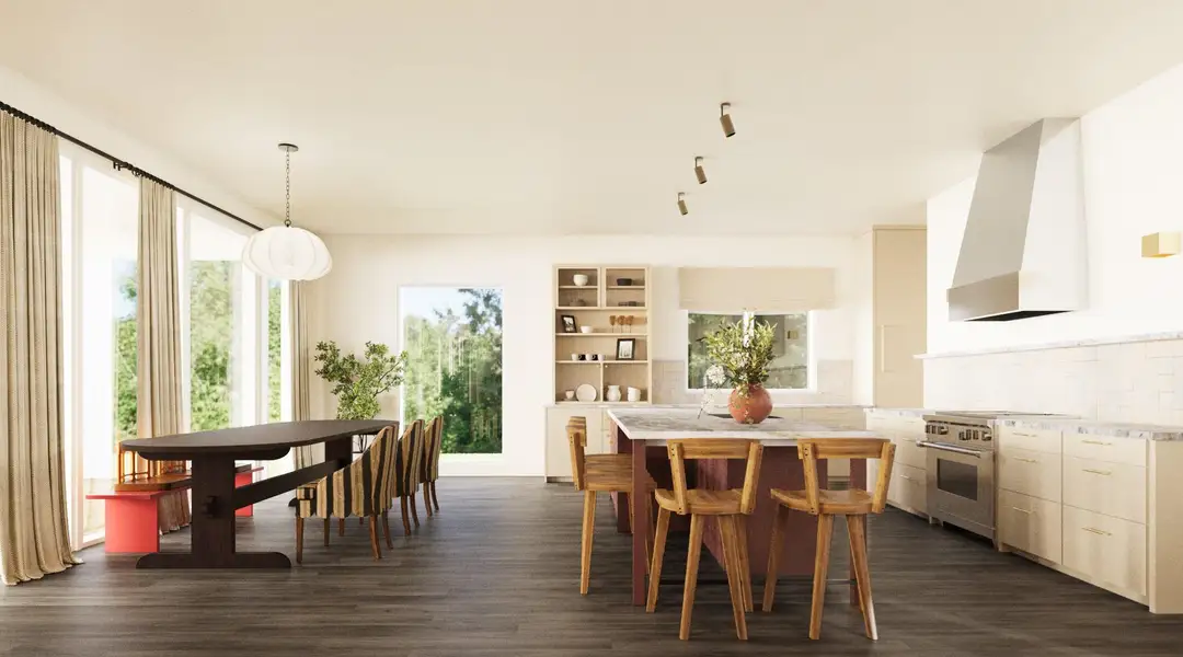 Furnished interior view inside a new home in , Spicewood (Image 11).