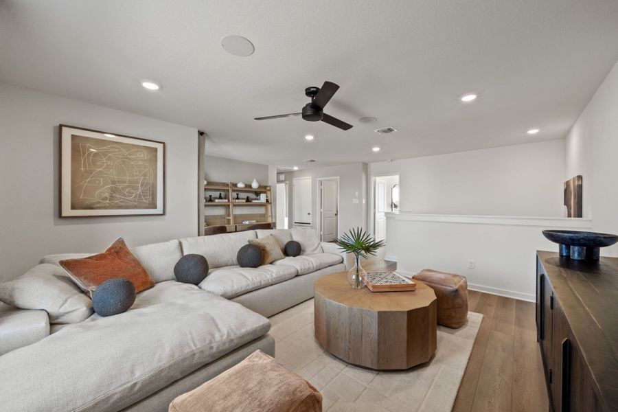 Furnished interior view inside a new home in Skyview, Belton (Image 5).