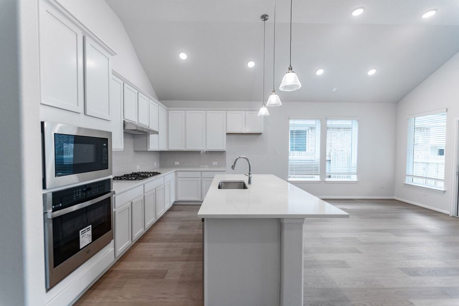 Furnished interior view inside a new home in Sunfield, Buda (Image 5).