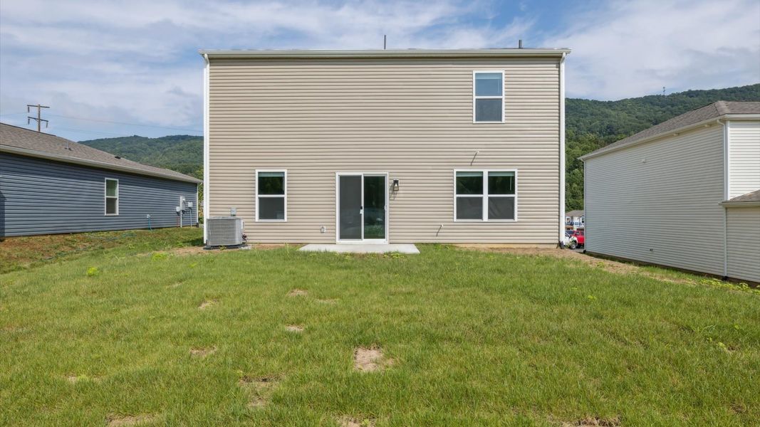 Front exterior of a new home in Emory Creek, Harriman, TN, highlighting curb appeal (Image 2).