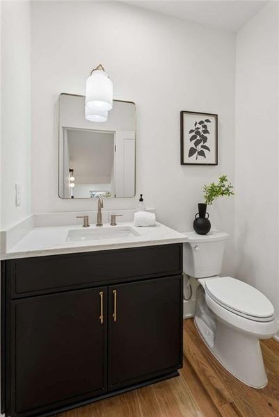 Furnished interior view inside a new home in , Atlanta (Image 15).